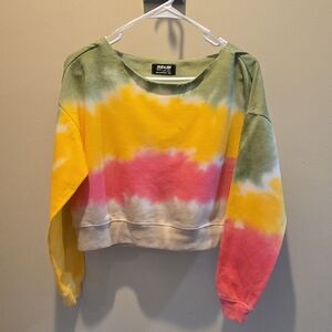Urban Outfitters Colorful Tie-Dye Sweatshirt